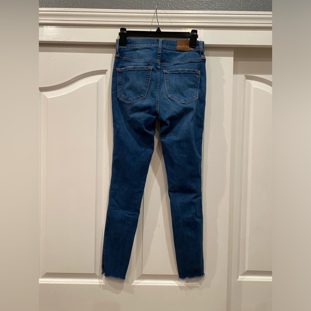 Madewell 10" High-Rise Skinny Jeans in Hanna Wash size 26 - Picture 5 of 10